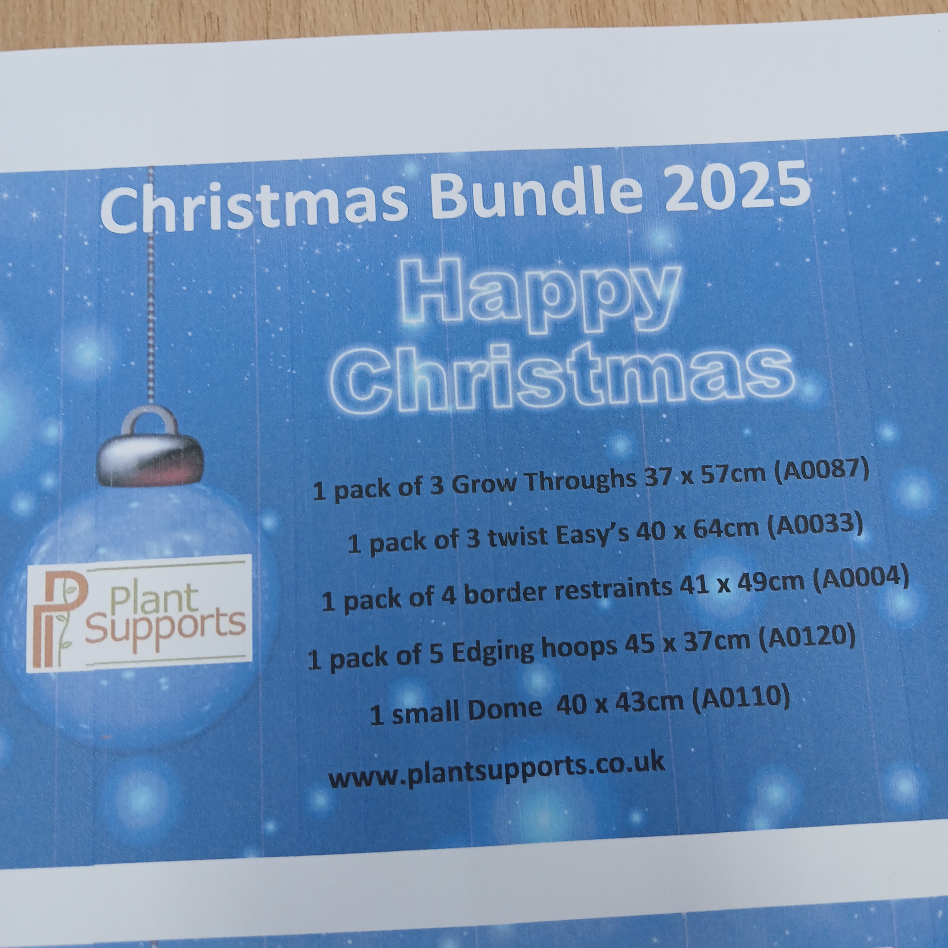 Back by poular demand, our Christmas bundle