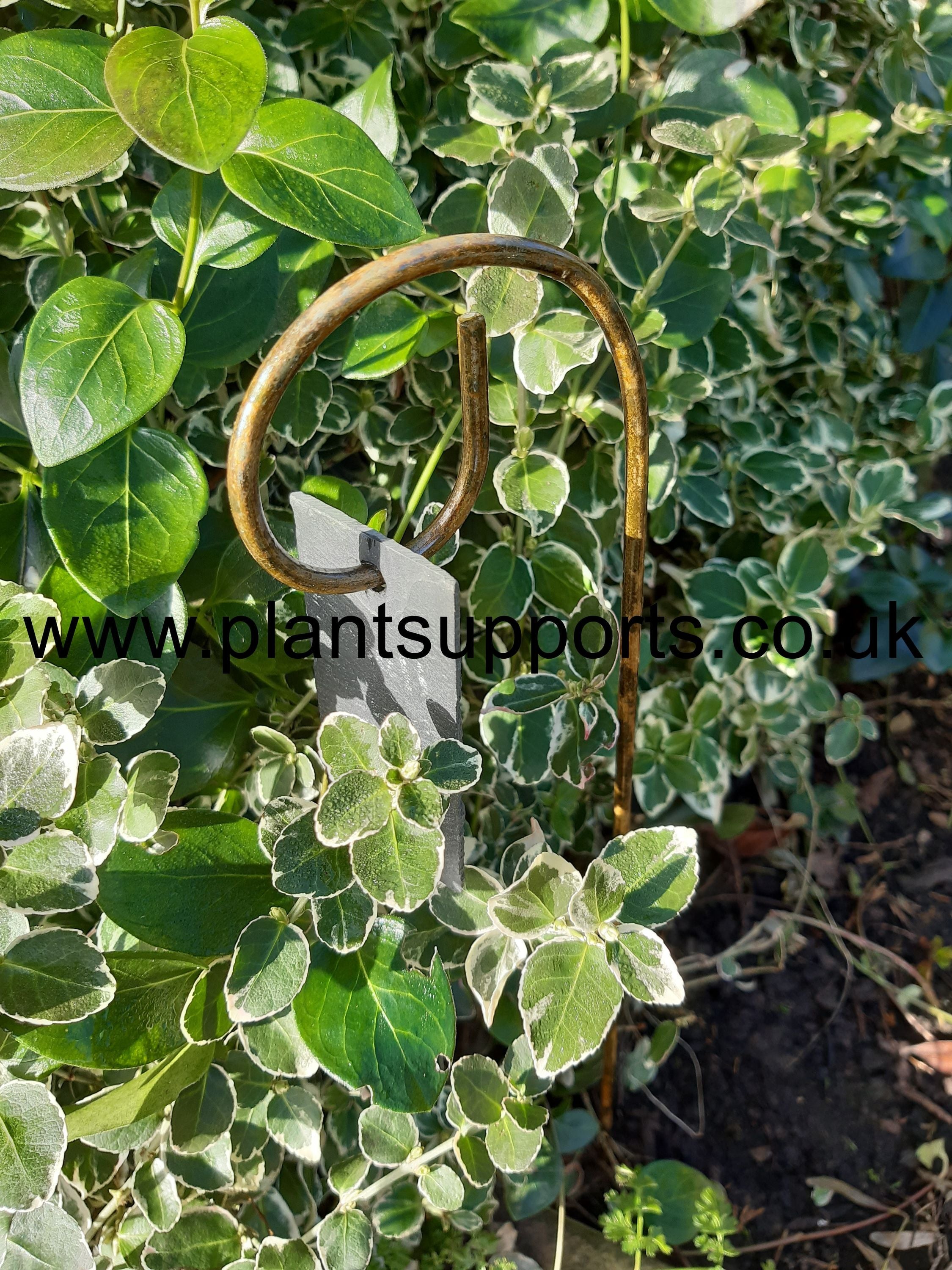 Metal Label Hanger 55cm high A0103 Rustic