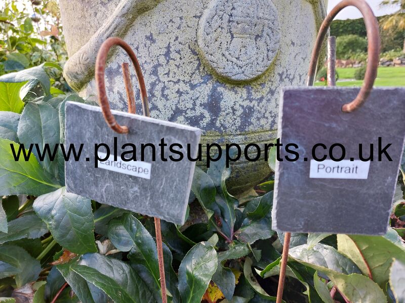 Label Hanger & Slate label pack of 5 A0104 Rustic