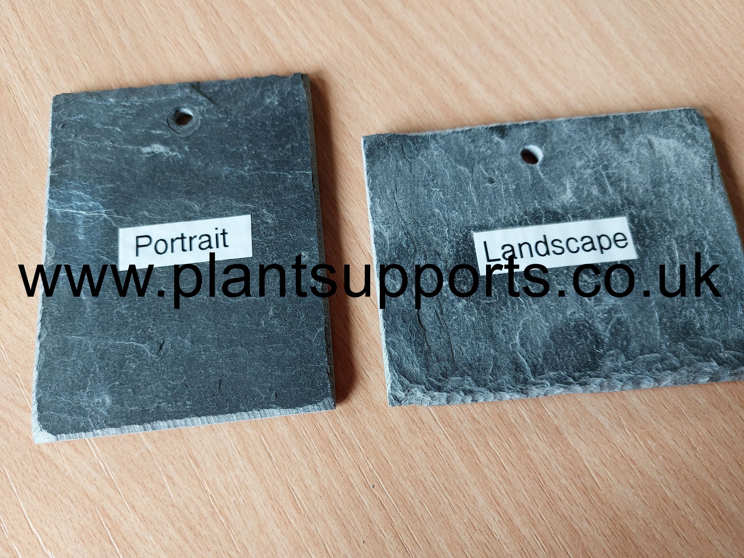 Label Hanger & Slate label pack of 5 A0104 Rustic